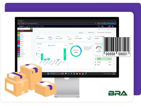 BRA POS Integration with CloudPOS in Pakistan mockup