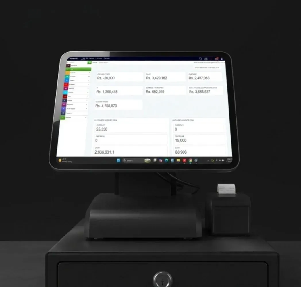 Electronics store POS software with AI-powered reporting, real-time analytics, and insights for smarter retail business decisions.