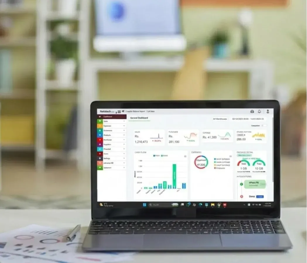 AI-powered reporting and analytics with Footwear Software for smarter insights and better business decisions.