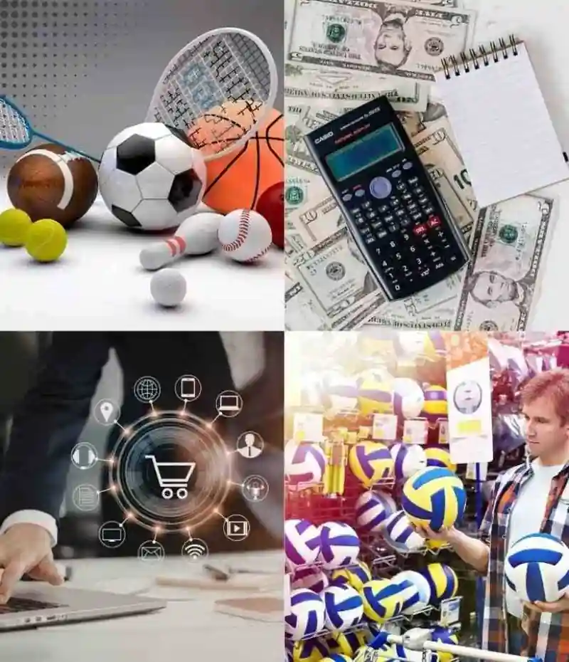 E-commerce and tax integration with Sporting Outdoor Equipment Goods for accurate billing and tax compliance.