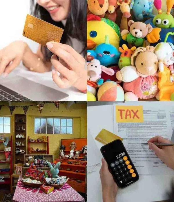 E-commerce and tax integration features for toy shop POS software