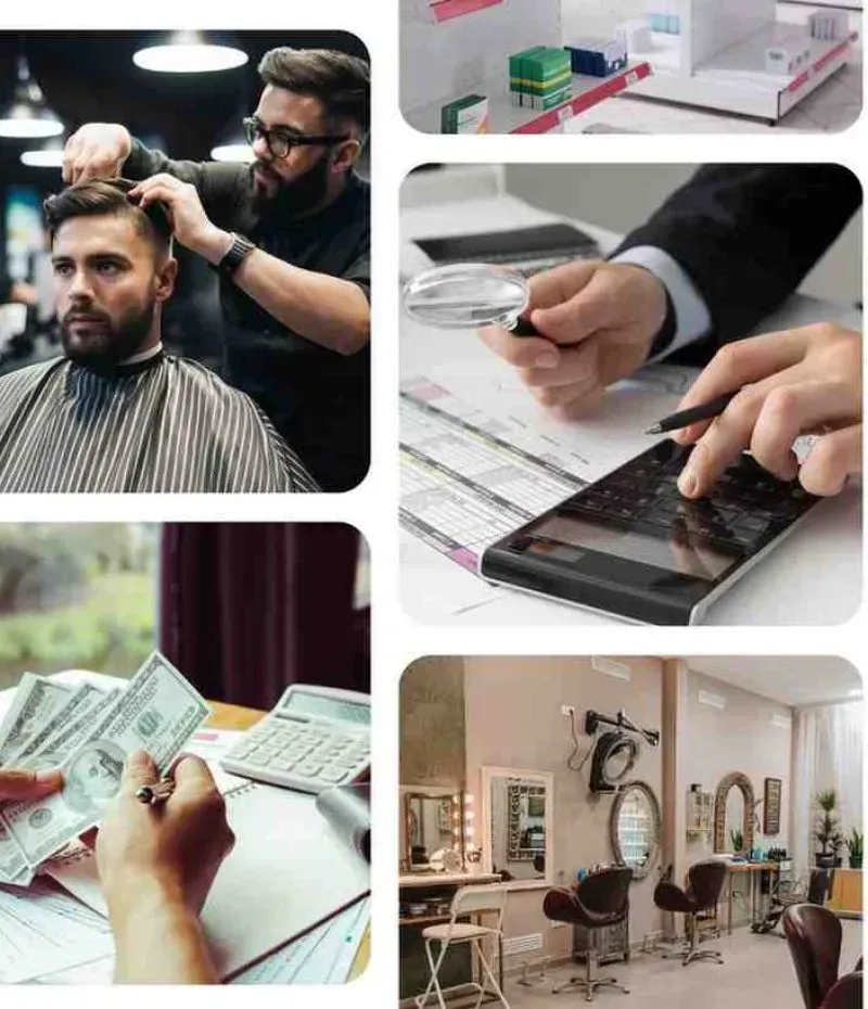 E-commerce and tax integration with Salon Scheduling Software for seamless online bookings.