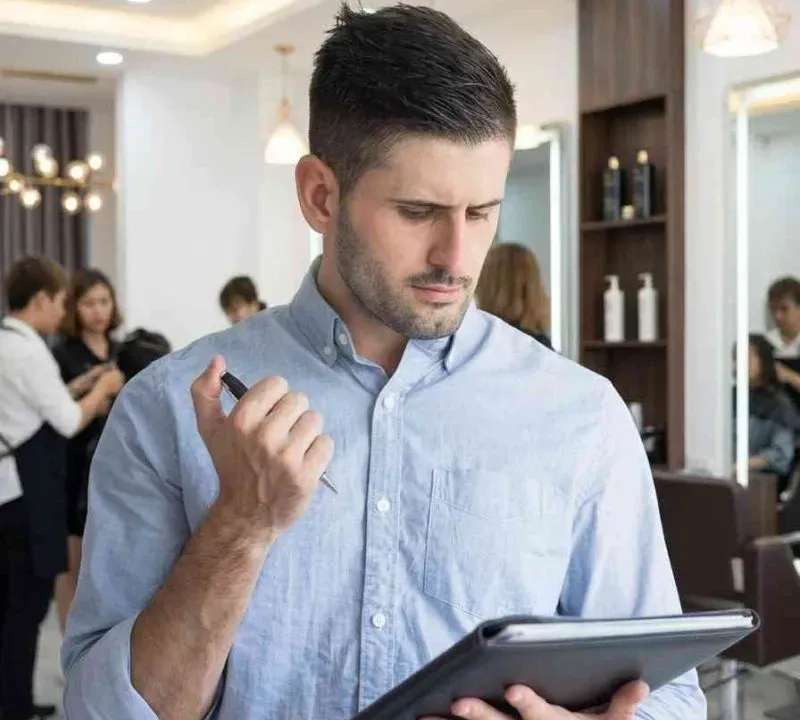 Salon POS system helping owners manage appointments, billing, staff, inventory, and daily salon operational challenges efficiently.