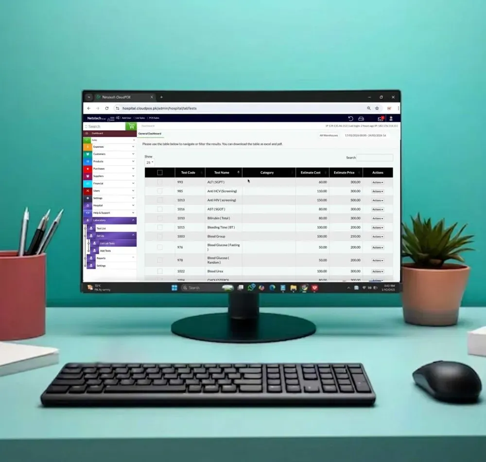 Medical laboratory software with AI-powered real-time reporting, analytics, and actionable insights for better diagnostics.