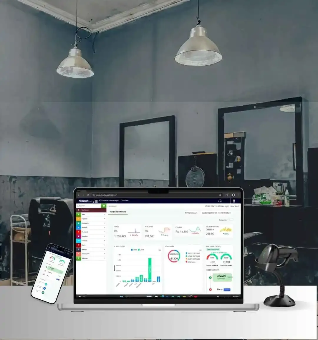 AI-powered reporting with Salon Scheduling Software for smarter business insights.