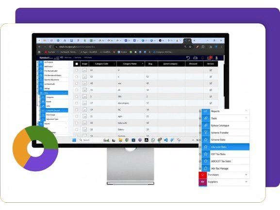 Features of CloudPOS Discount Slab mockup