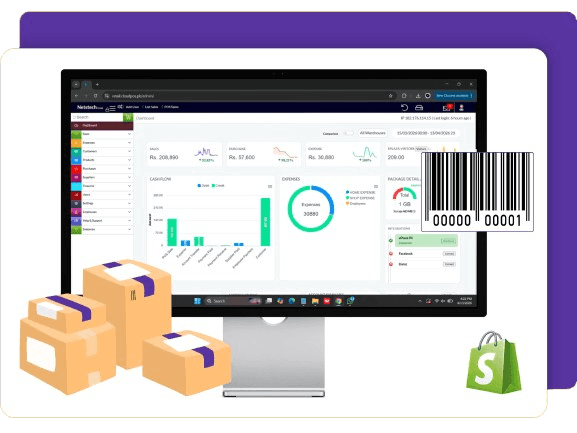 Shopify Integration with CloudPOS in Pakistan mockup