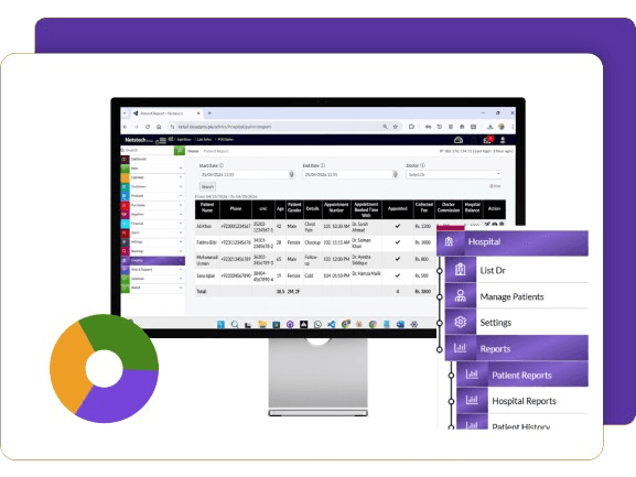 Features of CloudPOS Hospital Management  mockup